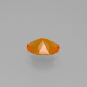 9,17 ctw natürlicher Orange Feueropal, Oval Schliff, Transparent