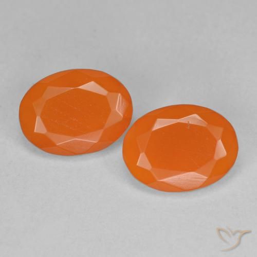 1.44ctw Natürlicher Warme Aprikosenorange Feueropal, Oval, Transparent