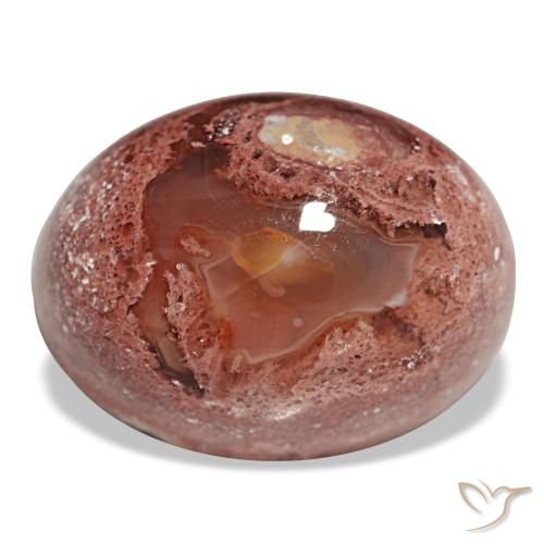 23.02ct Mehrfarbiger Feueropal, Oval, Lichtundurchlässig