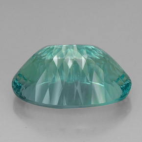 67,26 ctw natürlicher grüner Fluorit, Oval Schliff, VVS