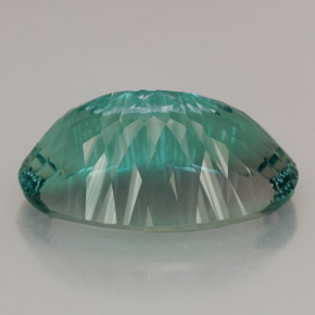 70,27 ctw natürlicher mehrfarbiger Fluorit, Oval Schliff, VVS