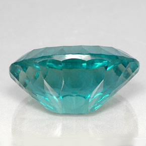 47,22 ctw natürlicher blauer Fluorit, Oval Schliff, VVS