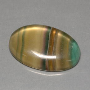 60,11 ctw natürlicher mehrfarbiger Fluorit, Transparent, Transparent / Lichtdurchlässig