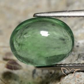 9,17 ctw natürlicher hellgrün Fluorit, Oval, Transparent