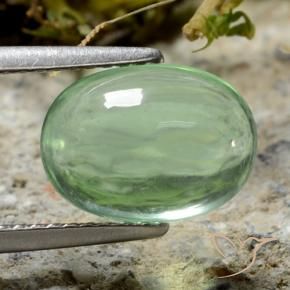 9,17 ctw natürlicher Mittelgrün Fluorit, Oval, Transparent