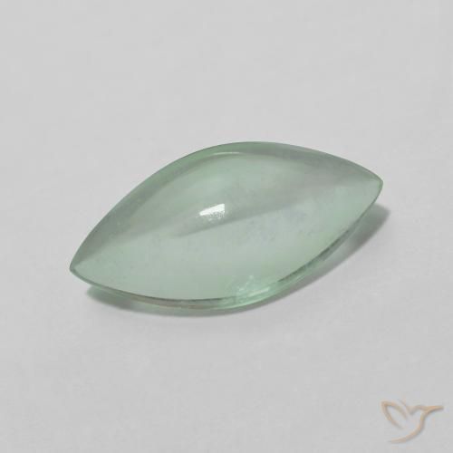 9,17 ctw natürlicher Sehr helles Gelbgrün Fluorit, Marquise, Transparent