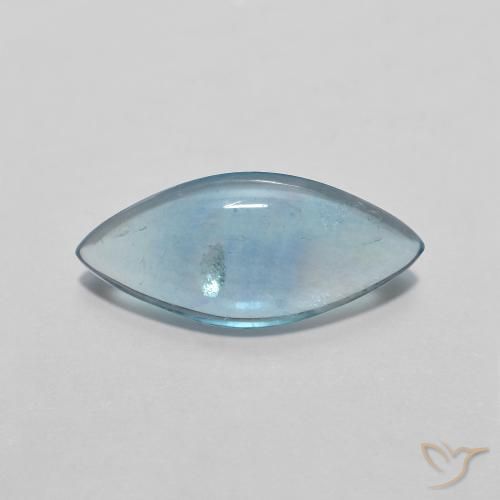 2.12ct Natürlicher Hellblau Fluorit, Marquise, Transparent