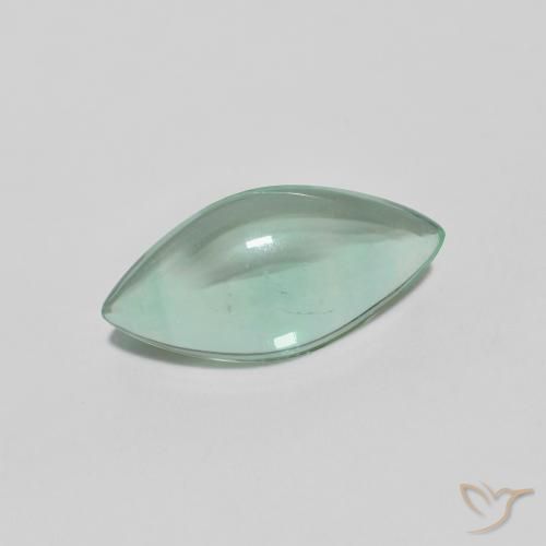 9,17 ctw natürlicher Sehr helles Gelbgrün Fluorit, Marquise, Transparent