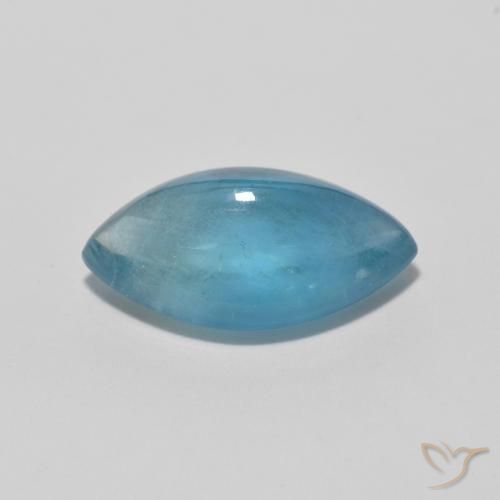 9,17 ctw natürlicher hellblau-grün Fluorit, Marquise, Transparent