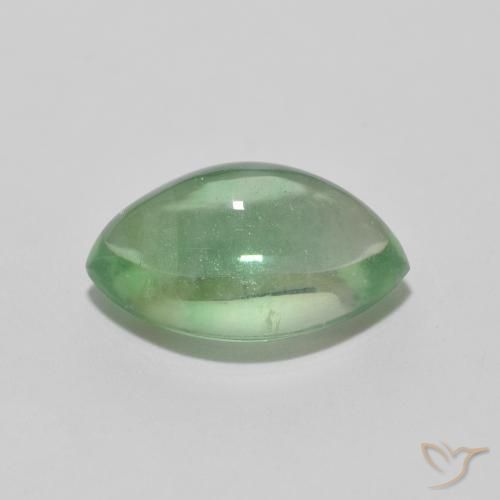 9,17 ctw natürlicher Erdiges Grün Fluorit, Marquise, Transparent