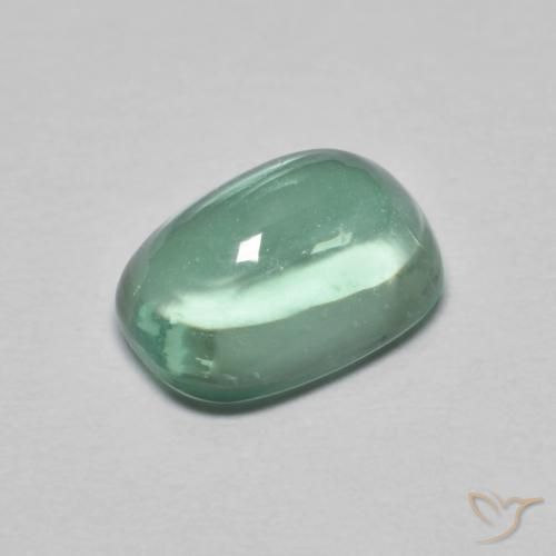 2.54ct Natürlicher Blau-grün Fluorit, Kissen, Transparent