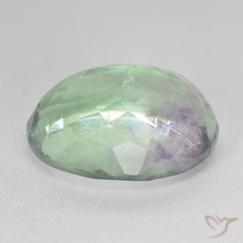 9,17 ctw natürlicher Mehrfarbig Fluorit, Oval, SI-I1