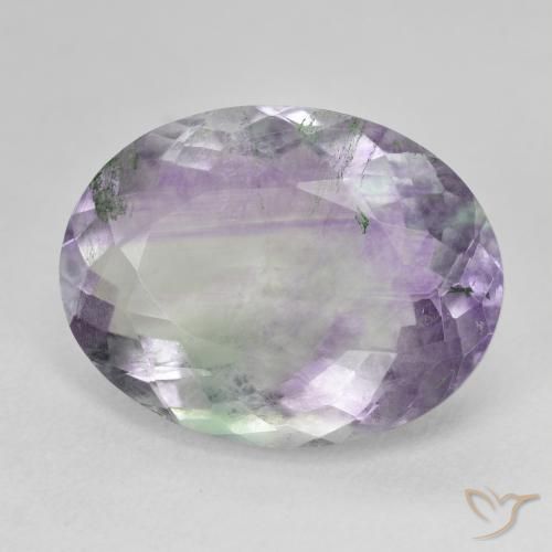 9,17 ctw natürlicher Mehrfarbig Fluorit, Oval, SI