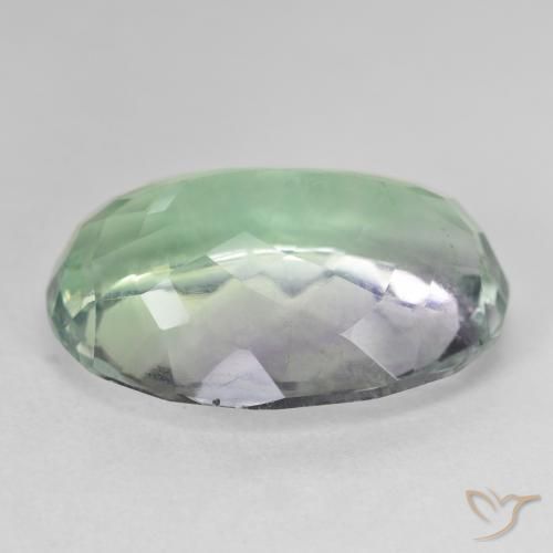 9,17 ctw natürlicher Mehrfarbig Fluorit, Oval, SI
