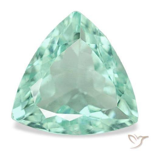 6.54ct Türkiser Fluorit, Trillion, VVS-VS