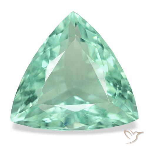 12.67ct Türkiser Fluorit, Trillion, VVS