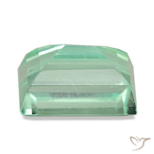 6,19 ctw natürlicher grüner Fluorit, Baguette, VS