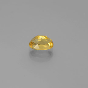 0,87 ctw natürlicher gelber Goldberyll, Oval Schliff, VS