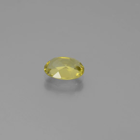 0,74 ctw natürlicher gelber Goldberyll, Oval Schliff, VS