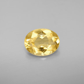 1,47 ctw natürlicher gelber Goldberyll, Oval Schliff, VS