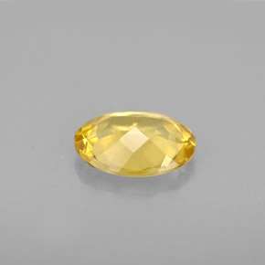 1,48 ctw natürlicher gelber Goldberyll, Oval Schliff, VS