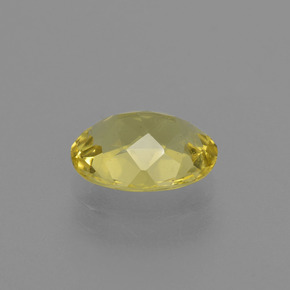 1,56 ctw natürlicher gelber Goldberyll, Oval Schliff, VS