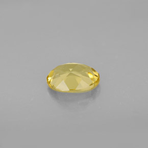 0,97 ctw natürlicher gelber Goldberyll, Oval Schliff, VVS
