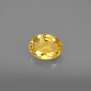 1,08 ctw natürlicher gelber Goldberyll, Oval Schliff, VS