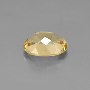 1,65 ctw natürlicher gelber Goldberyll, Oval Schliff, VS
