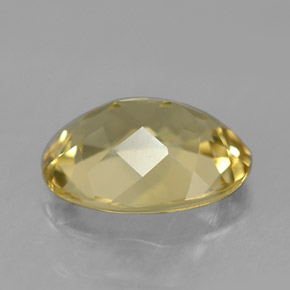 1,47 ctw natürlicher gelber Goldberyll, Oval Schliff, VVS