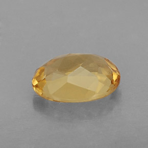 0,99 ctw natürlicher gelber Goldberyll, Oval Schliff, VVS-VS