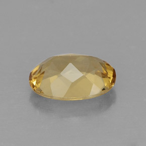 1,08 ctw natürlicher gelber Goldberyll, Oval Schliff, VS