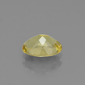 1,03 ctw natürlicher gelber Goldberyll, Oval Schliff, VS