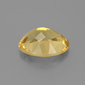 2,36 ctw natürlicher gelber Goldberyll, Oval Schliff, VS