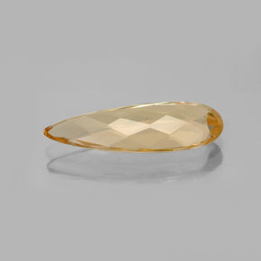 9,17 ctw natürlicher Gelb Goldberyll, Birnenform, VVS