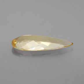 9,17 ctw natürlicher Gelb Goldener Beryll, Birnenform, VVS