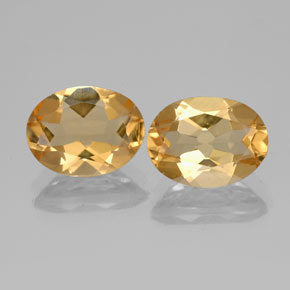 3,08 ct natürliche goldener Goldberyll-Edelsteine, Oval Schliff, VS