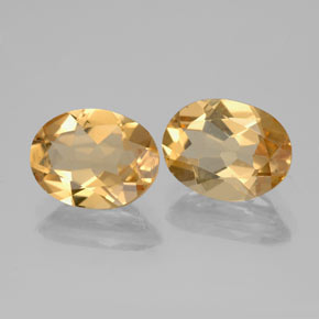 3,08 ct natürliche goldener Goldberyll-Edelsteine, Oval Schliff, VS