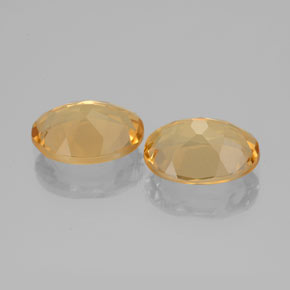 3,08 ct natürliche goldener Goldberyll-Edelsteine, Oval Schliff, VS