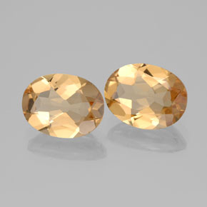 3,05 ct natürliche goldener Goldberyll-Edelsteine, Oval Schliff, VVS-VS