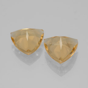 2.70 ct natürliche Gelb Goldener Beryll-Edelsteine, Trillion, VVS-VS