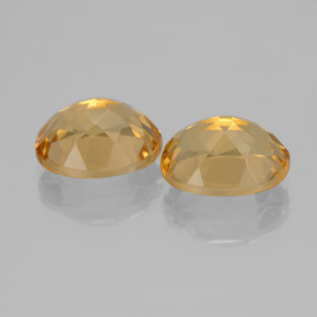 3.67 ct natürliche Orange-Gold Goldener Beryll-Edelsteine, Oval Schliff, VVS-VS
