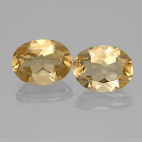 3,61 ct natürliche gelber Goldberyll-Edelsteine, Oval Schliff, VVS
