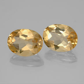 3,61 ct natürliche gelber Goldberyll-Edelsteine, Oval Schliff, VVS