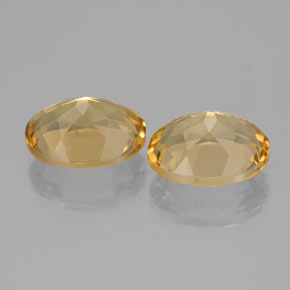 3,61 ct natürliche gelber Goldberyll-Edelsteine, Oval Schliff, VVS