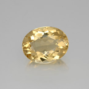 1,92 ctw natürlicher gelber Goldberyll, Oval Schliff, VVS-VS