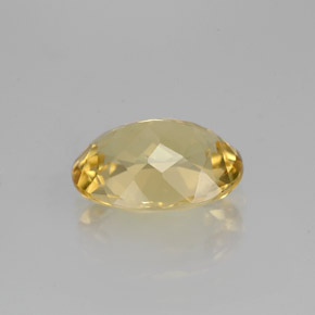 1,92 ctw natürlicher gelber Goldberyll, Oval Schliff, VVS-VS