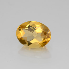 1,76 ctw natürlicher gelber Goldberyll, Oval Schliff, VVS-VS