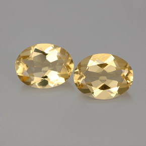3.18 ct natürliche Gelb Goldener Beryll-Edelsteine, Oval Schliff, VVS
