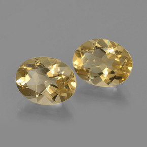 3,69 ct natürliche goldener Goldberyll-Edelsteine, Oval Schliff, VVS